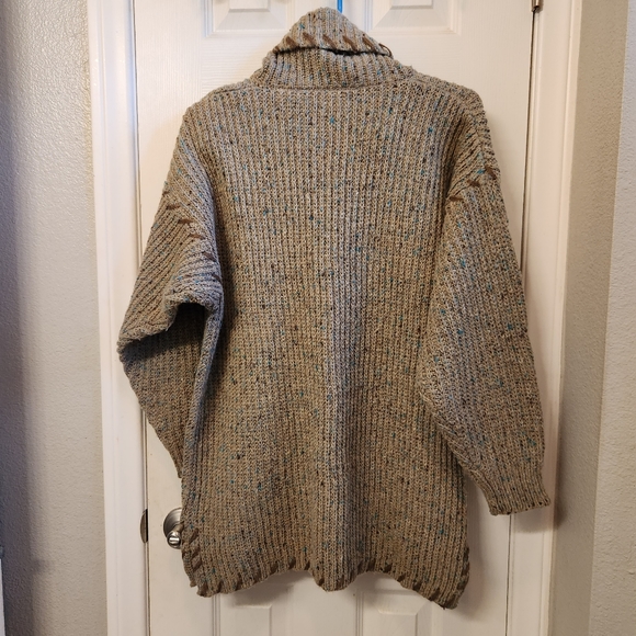 QPS vintage wool blend tunic sweater size M - Picture 2 of 6